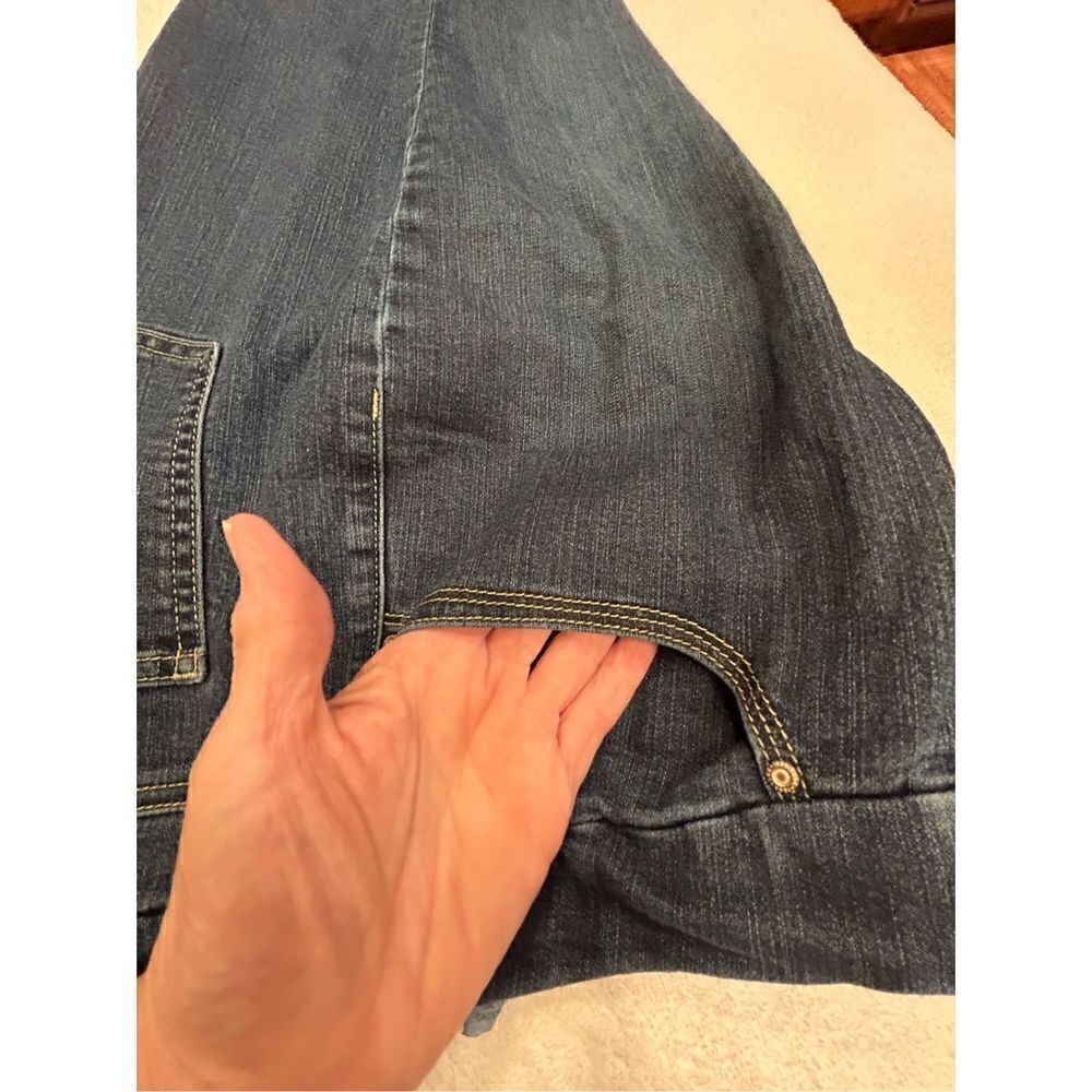 Lee Style Up 16 medium dark blue pull on pants - Picture 7 of 10